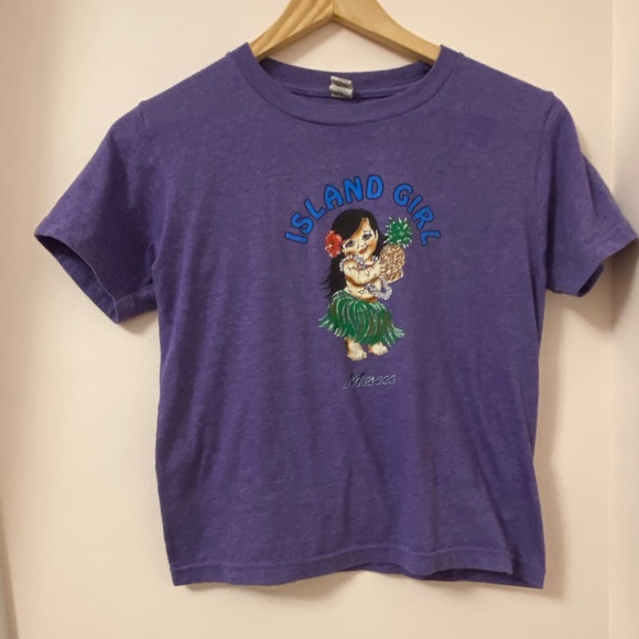 Island Girl short sleeve t-shirt. Size: L girls - Picture 5 of 5